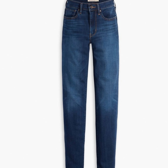 724 High Rise Straight Jeans - Picture 2 of 4